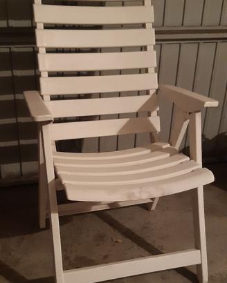 2 Sedie Pieghevoli da Giardino