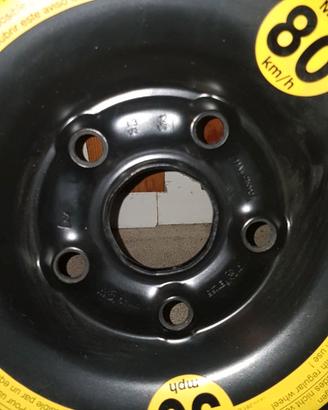 ruotino di scorta T125/70R15