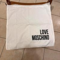 Borsa Love Moschino dust bag bianca