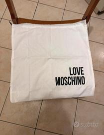 Borsa Love Moschino dust bag bianca