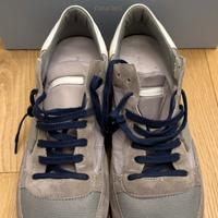 Philippe Model Tropez Uomo suede grigio 43 OTTIME