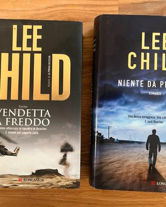 Lotto di 2 libri di Lee Child - Vendetta a Freddo
