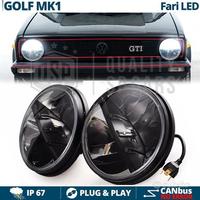 FARI LED per VOLKSWAGEN GOLF MK1 Bianco Ghiaccio