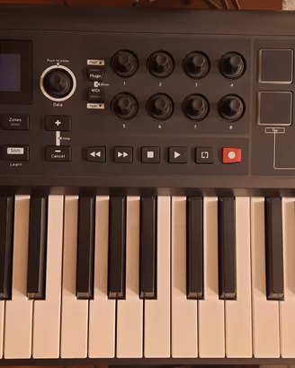 Novation impulse 25 con custodia originale