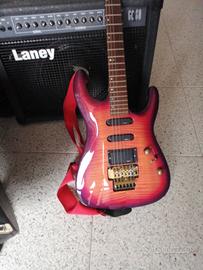 chitarra elettrica con amplificatore 100w bu