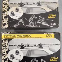 2x Portasci Da Tetto Magnetico Universale Cam.
