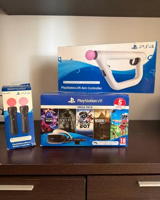 PlayStation VR + 2 Controller + Pistola