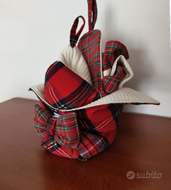 Cesto natalizio decorativo