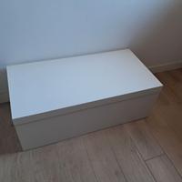 tavolino/cassapanca bassa con contenitore