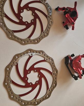 freni a olio mtb e ebike +disci da 16