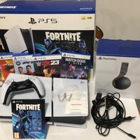 Ps5 Slim disco SCONTRINO + Pulse 3D + giochi