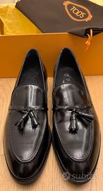 Tod’s Mocassini Uomo pelle nero 43 NUOVI