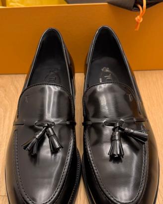 Tod’s Mocassini Uomo pelle nero 43 NUOVI