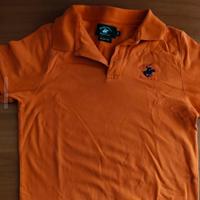 maglietta  polo arancione