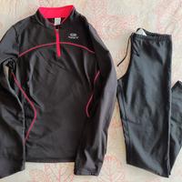 Abbigliamento termico donna da running