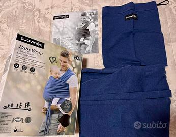 Fascia Portabebè Suavinex Babywrap Blu