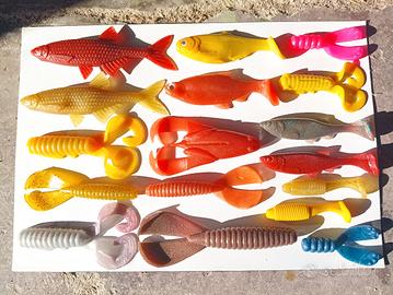 esche in gomma da luccio