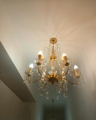 lampadario vintage anni 80