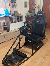 Postazione SIM Racing FANATEC 8nm + GTRACER 2.0