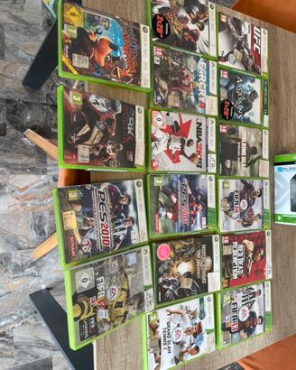 Console Xbox360  ,giochi