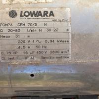 Elettropompa lowara