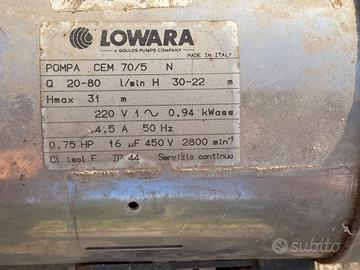 Elettropompa lowara
