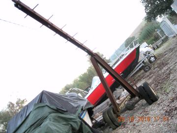 Paranco/Scala x alzare pesi in nautica/agricoltura