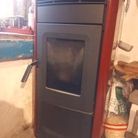 Stufa a Pellet Marocchi rossa
