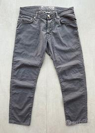 Pantalone Jacob Cohën Grigio PW688 Comf tg33