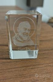 Fermacarte di Padre Pio.