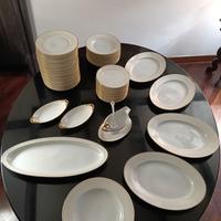 Servizio piatti ceramica vintage autentico anni 40