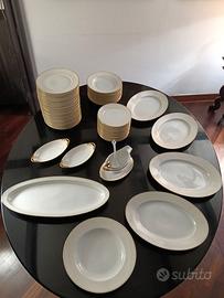 Servizio piatti ceramica vintage autentico anni 40