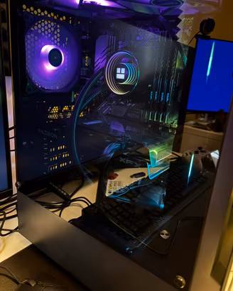 PC GAMING COMPLETO+ MONITOR + ACCESSORI