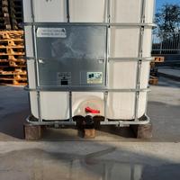 Cisterna IBC 1000 litri raccolta acqua piovana