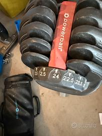 Bilanciere 24kg con piedistallo