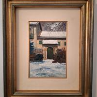 Quadro artista Gian il Camponese