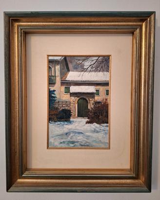 Quadro artista Gian il Camponese