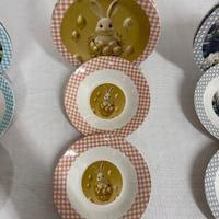 set 12 piatti porcellana Pasqua 