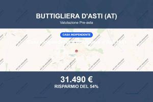 Immobile in asta di 86 m² a Buttigliera d'Asti