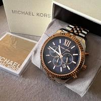 Orologio Michael Kors color argento/blu, 46mm