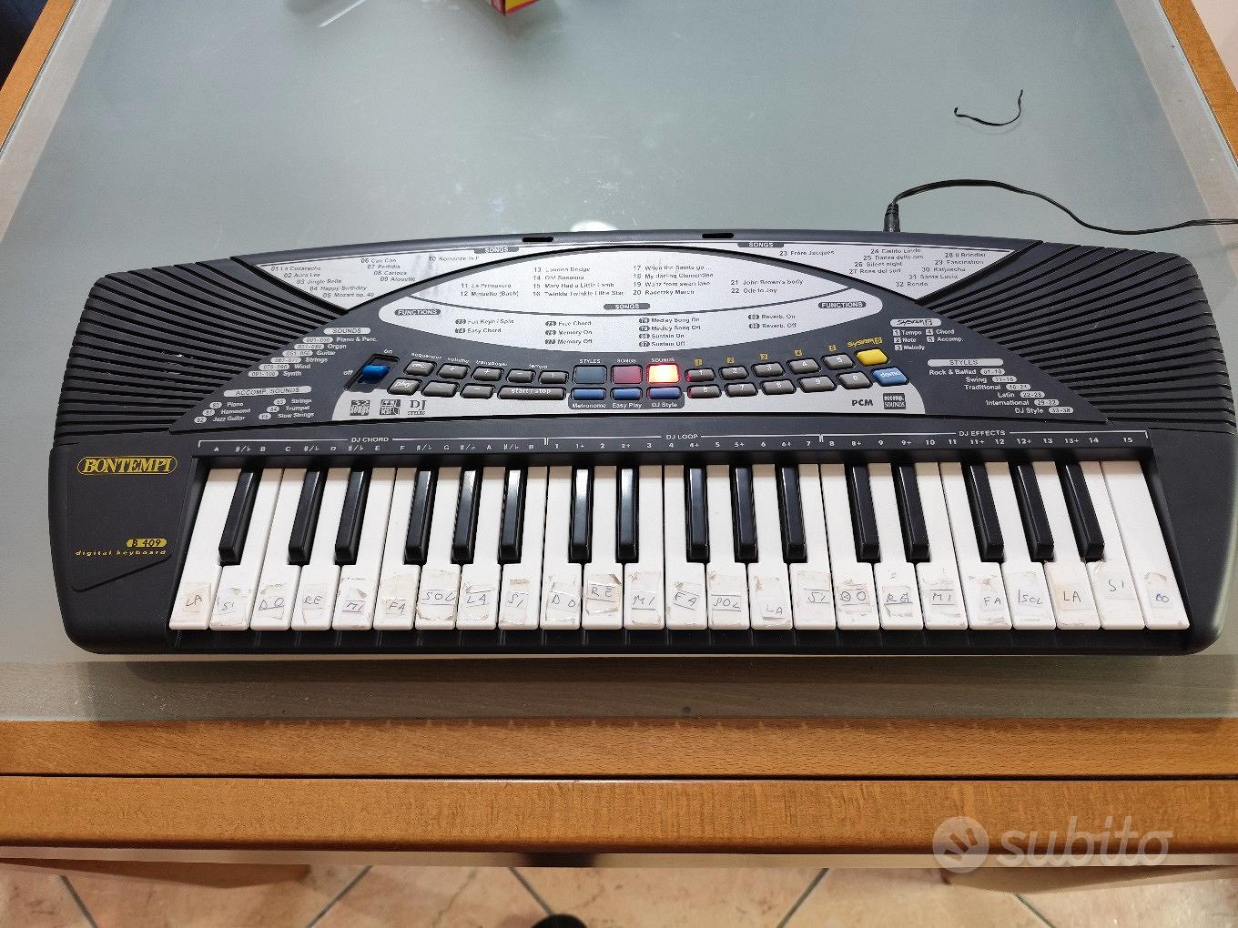 tastiera musicale Bontempi B409 Strumenti Musicali In vendita a Roma