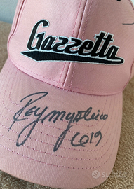 Cappellino Gazzetta Autografato Rey Mysterio Rosa