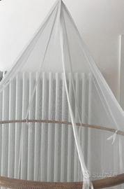 Zanzariera in velo bianca diametro 70cm