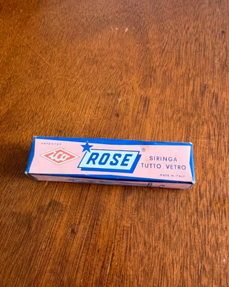 Siringa in vetro Rose
