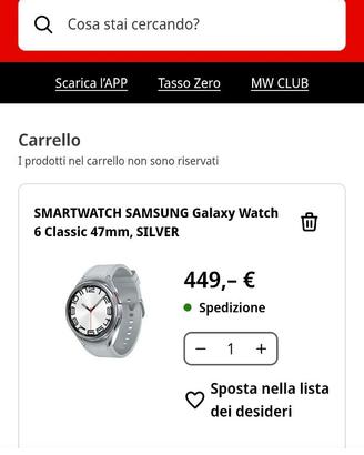 Samsung Galaxy Watch 6 Classic 47mm