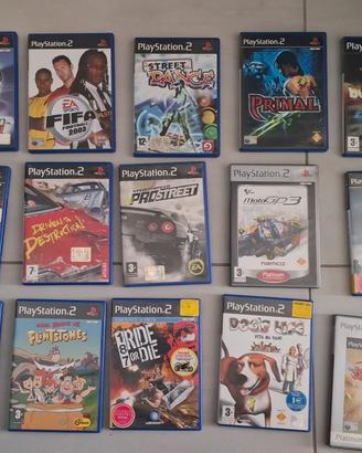 20 giochi playstation 2 ps2 - videogame completi 