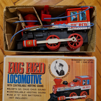 Locomotiva giocattolo latta SKK made in japan