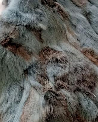Giacca pelliccia vero lapin