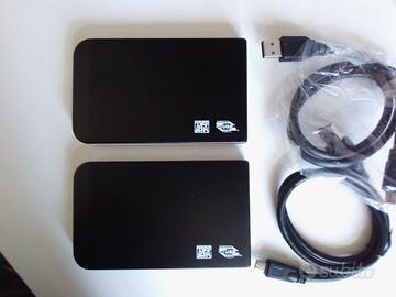 2pz Case Box per memoria SSD HD disco rigido 2.5 2