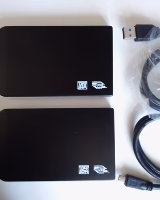 2pz Case Box per memoria SSD HD disco rigido 2.5 2